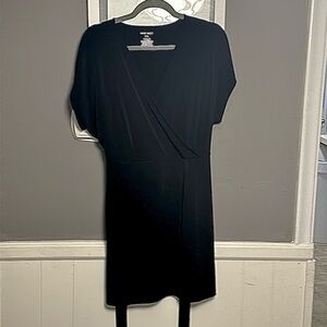 Black Nine West Wrap Dress size XXL